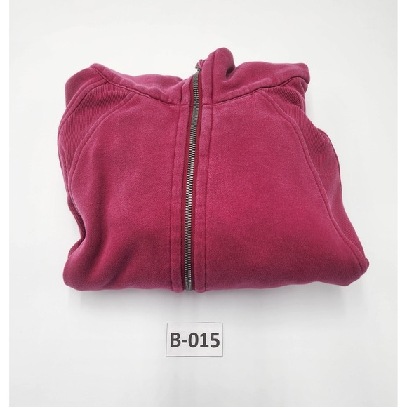 Vintage Cropped‎ Lululemon Hoodie Pink Oversized Y2K Athletic Full Zip M - Picture 14 of 14